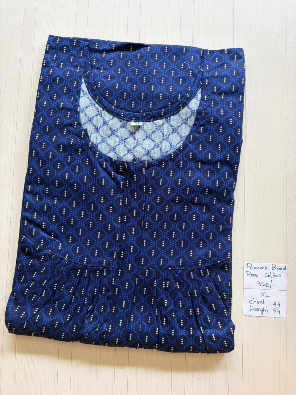 AAS1271 Peacock Pleats Zip BP