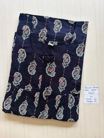 AAS1269 Peacock Pleats Zip BP