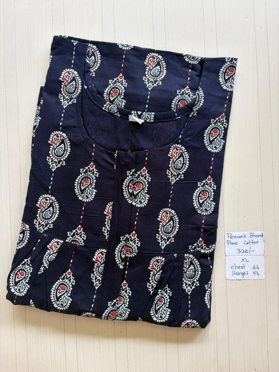 AAS1269 Peacock Pleats Zip BP