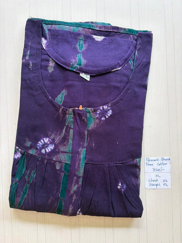 AAS1247 Peacock Pleats Zip BP