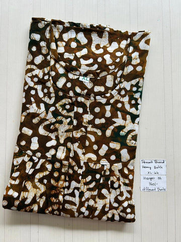 AAS1340 Peacock Pleats Zip Batik BP