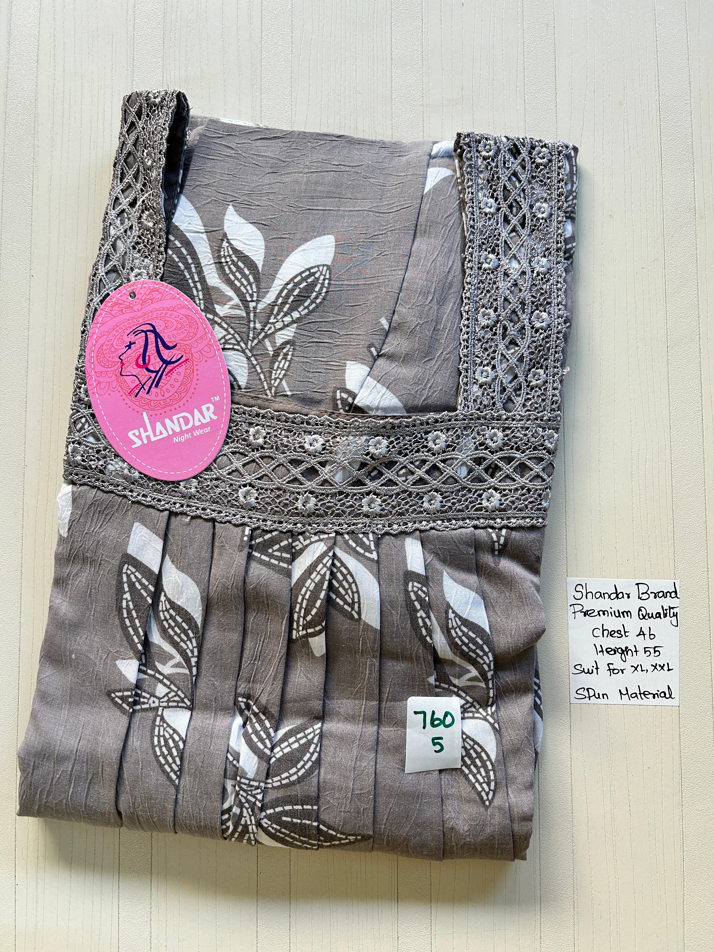 BSS186 Shandar Spun Nighty