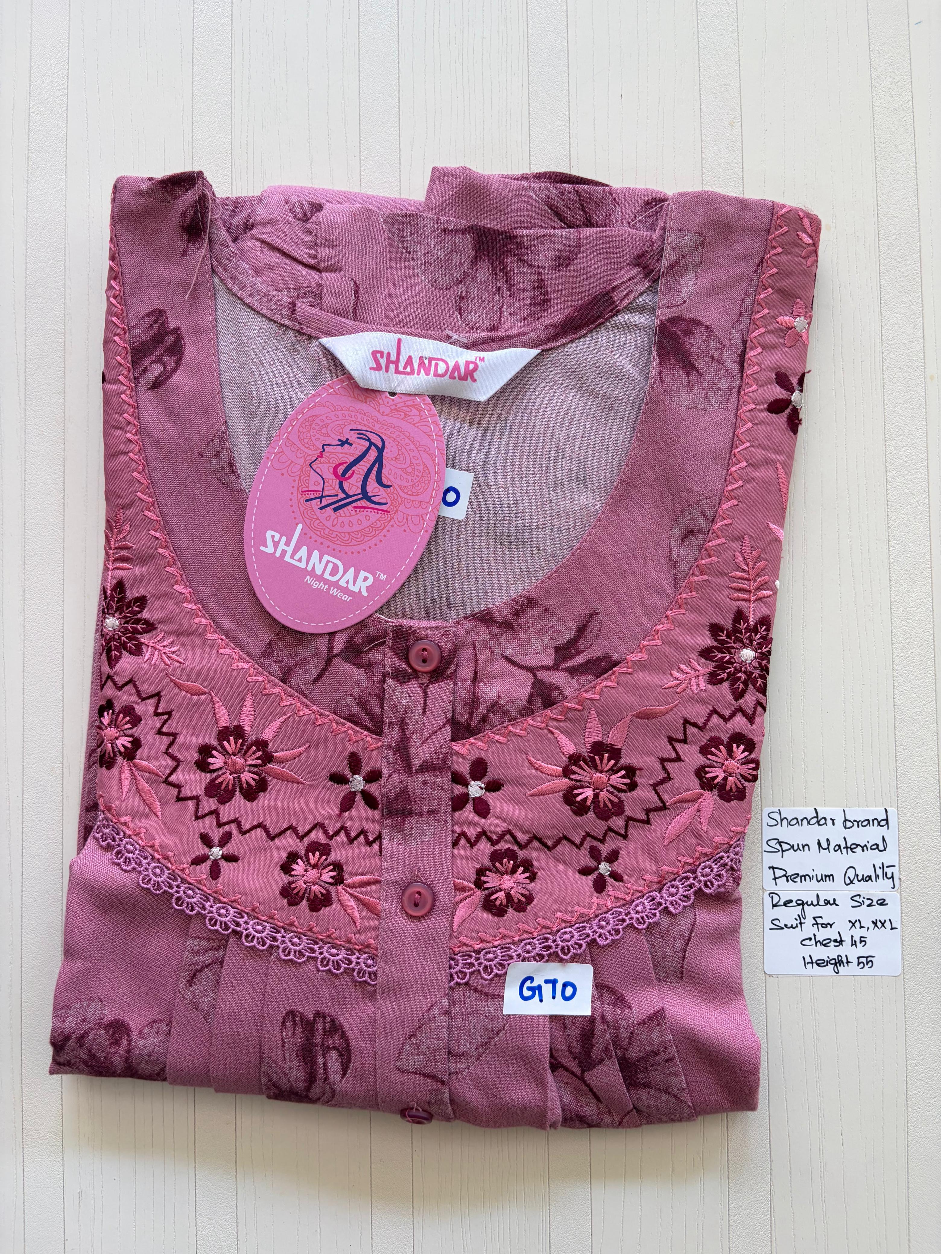 BSS192 Shandar Spun Nighty