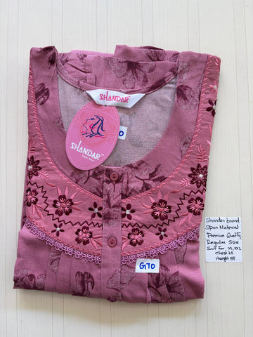 BSS192 Shandar Spun Nighty