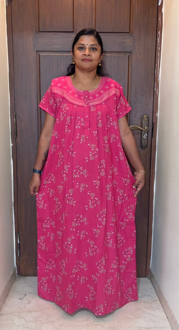 DSS088 Height Shandar Spun Nighty