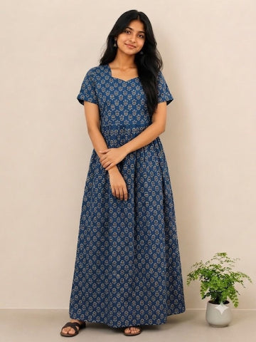 MFS135 Peacock Height maxi frock YY1 YY2