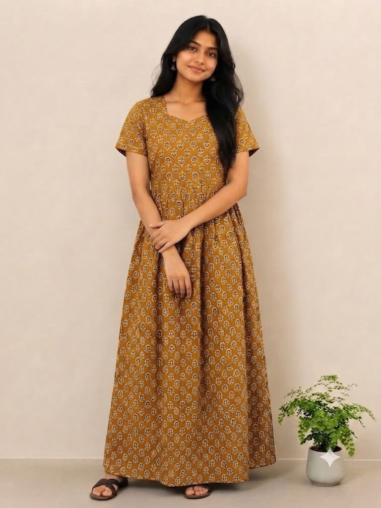 MFS138 Peacock Height maxi frock YY1 YY2