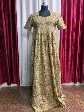 MFS163 Peacock Height maxi frock YY1 YY2