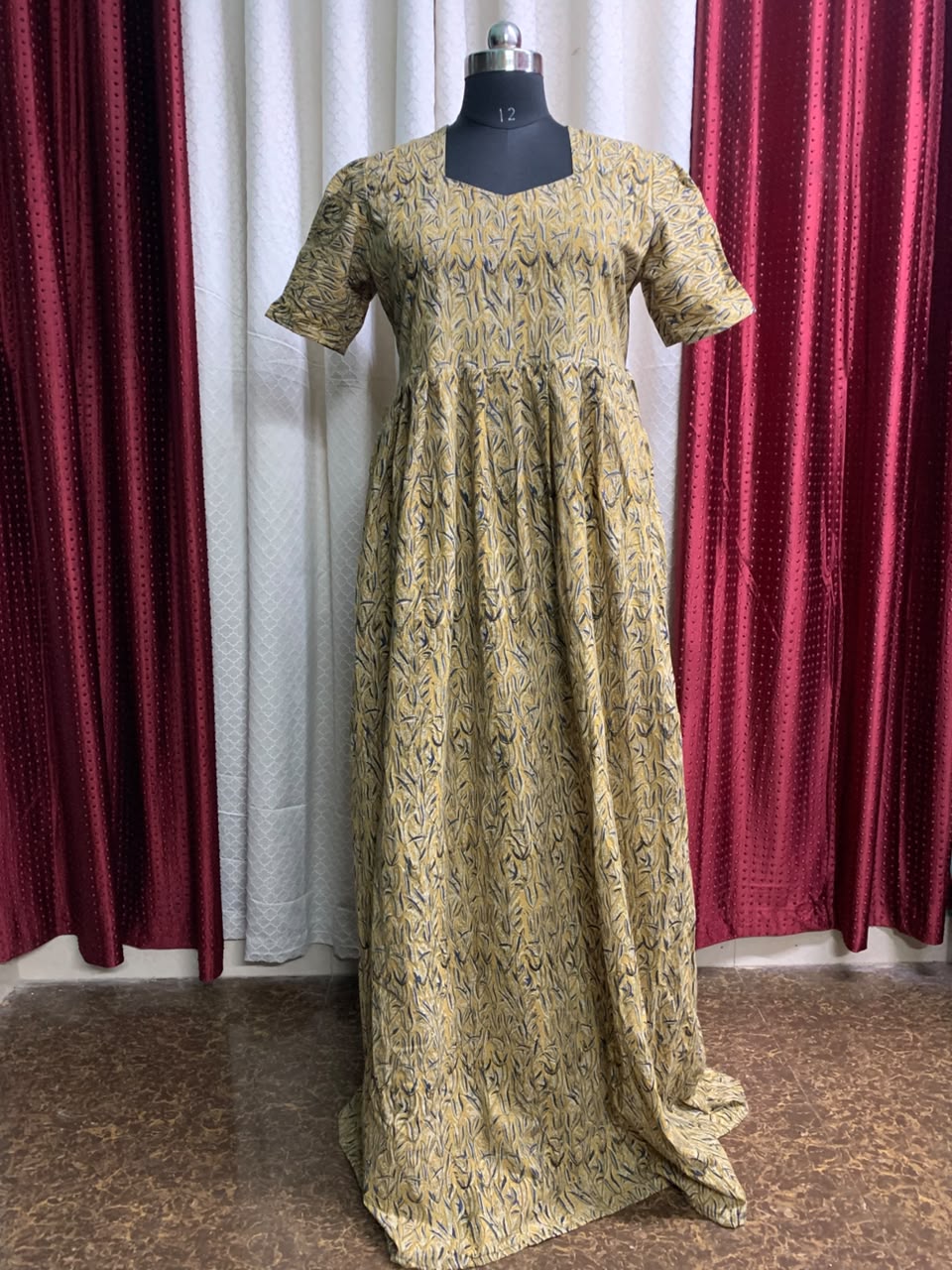 MFS163 Peacock Height maxi frock YY1 YY2