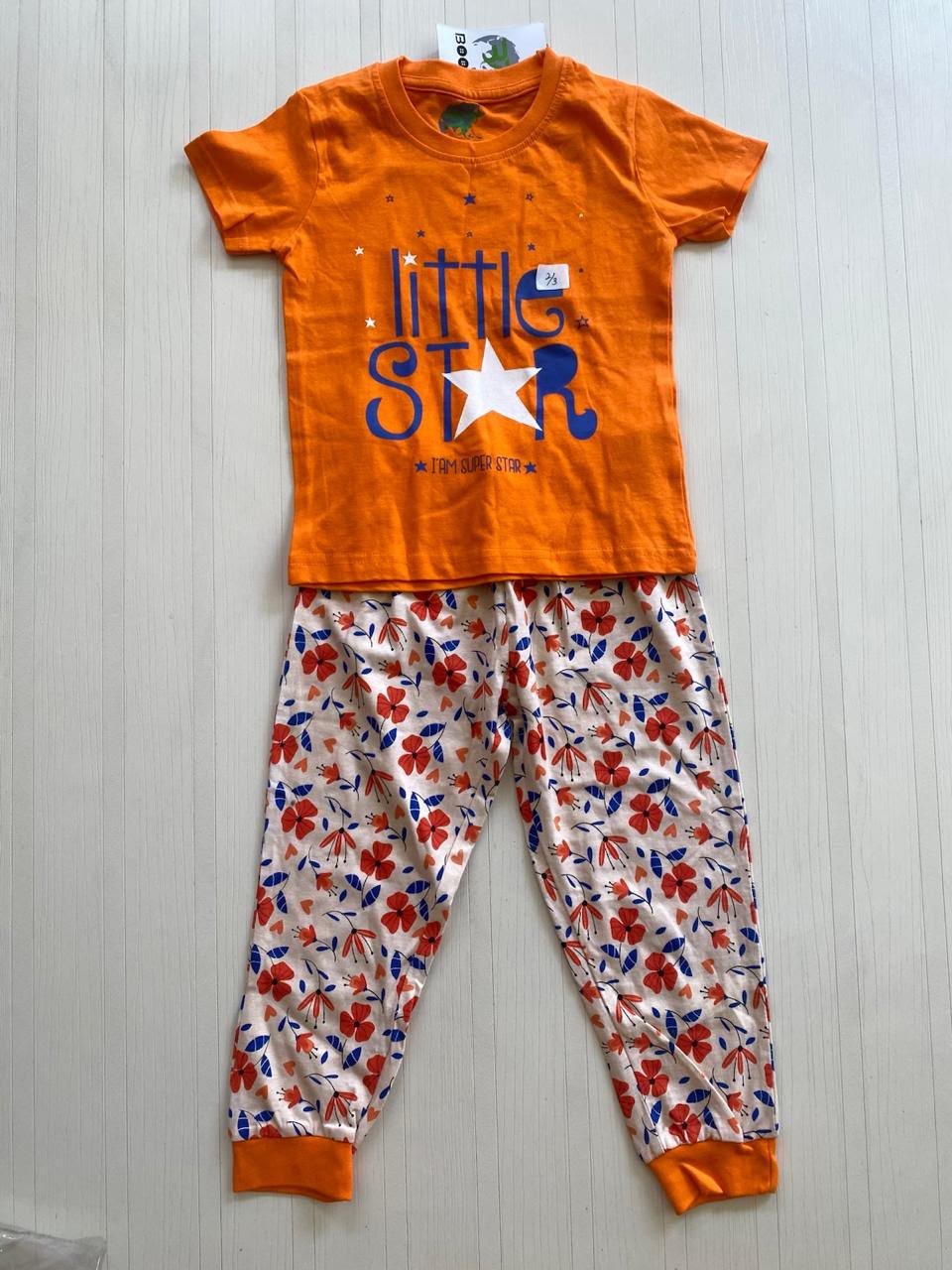 GKS025 GIRL KIDS SHORTS SET