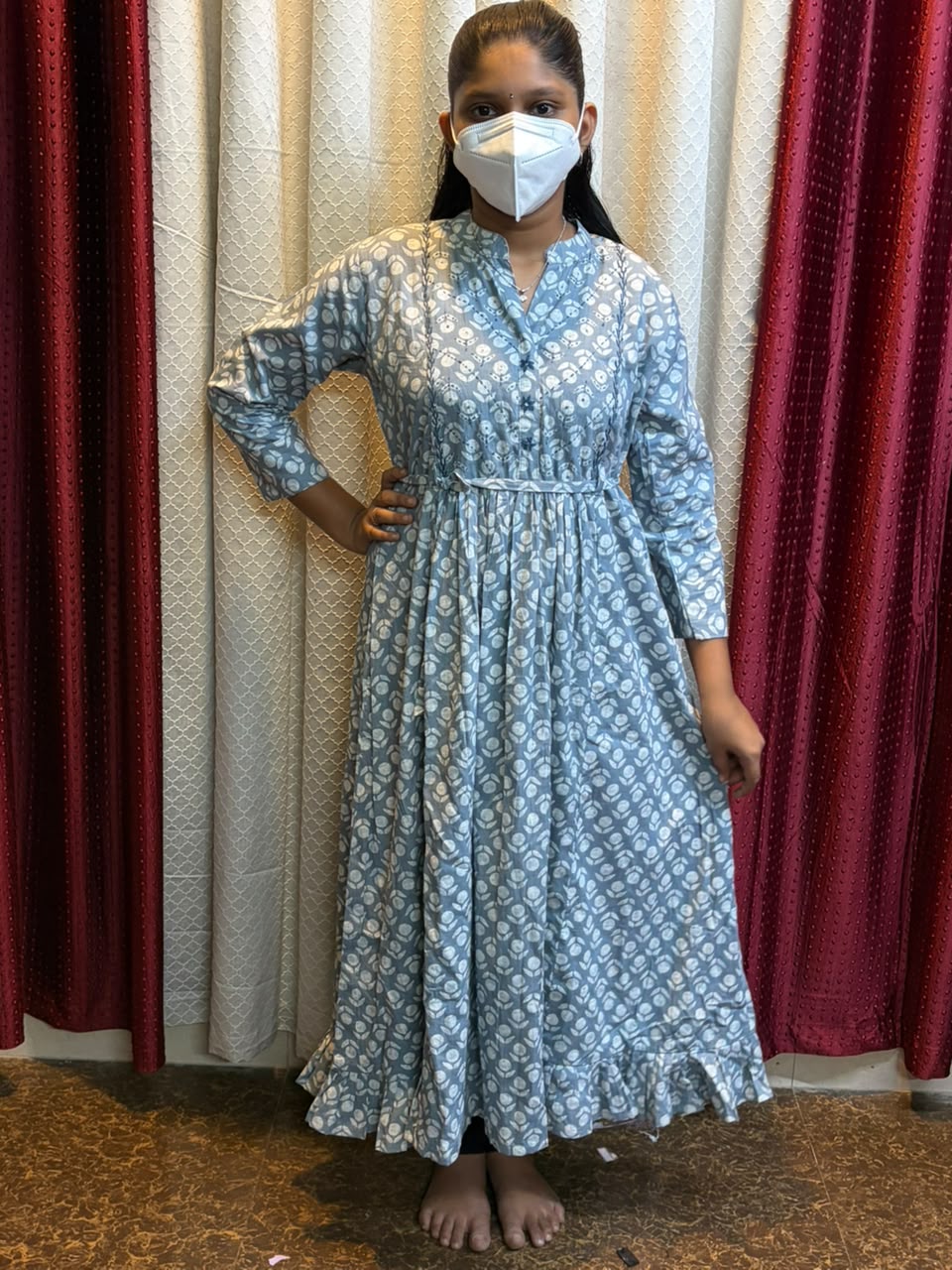 FKS 015 Jessica Feeding Kurthi