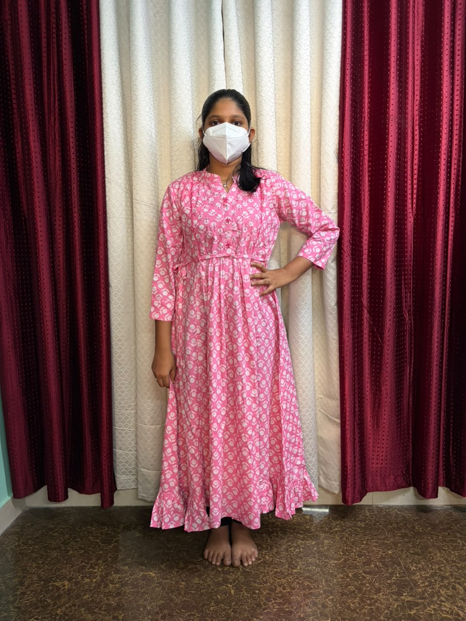 FKS 016 Jessica Feeding Kurthi