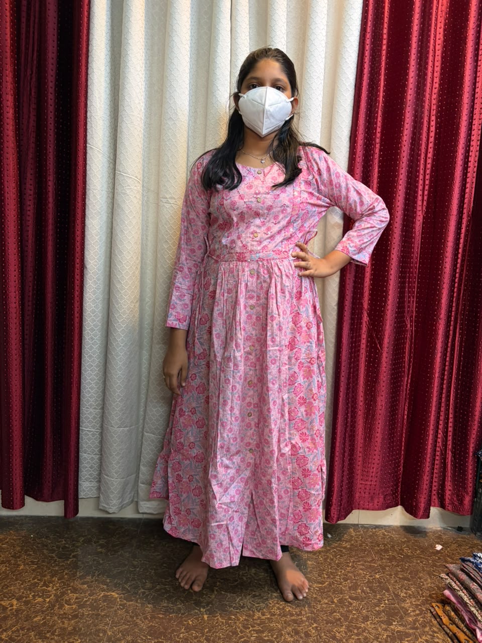 FKS 017 Jessica Feeding Kurthi