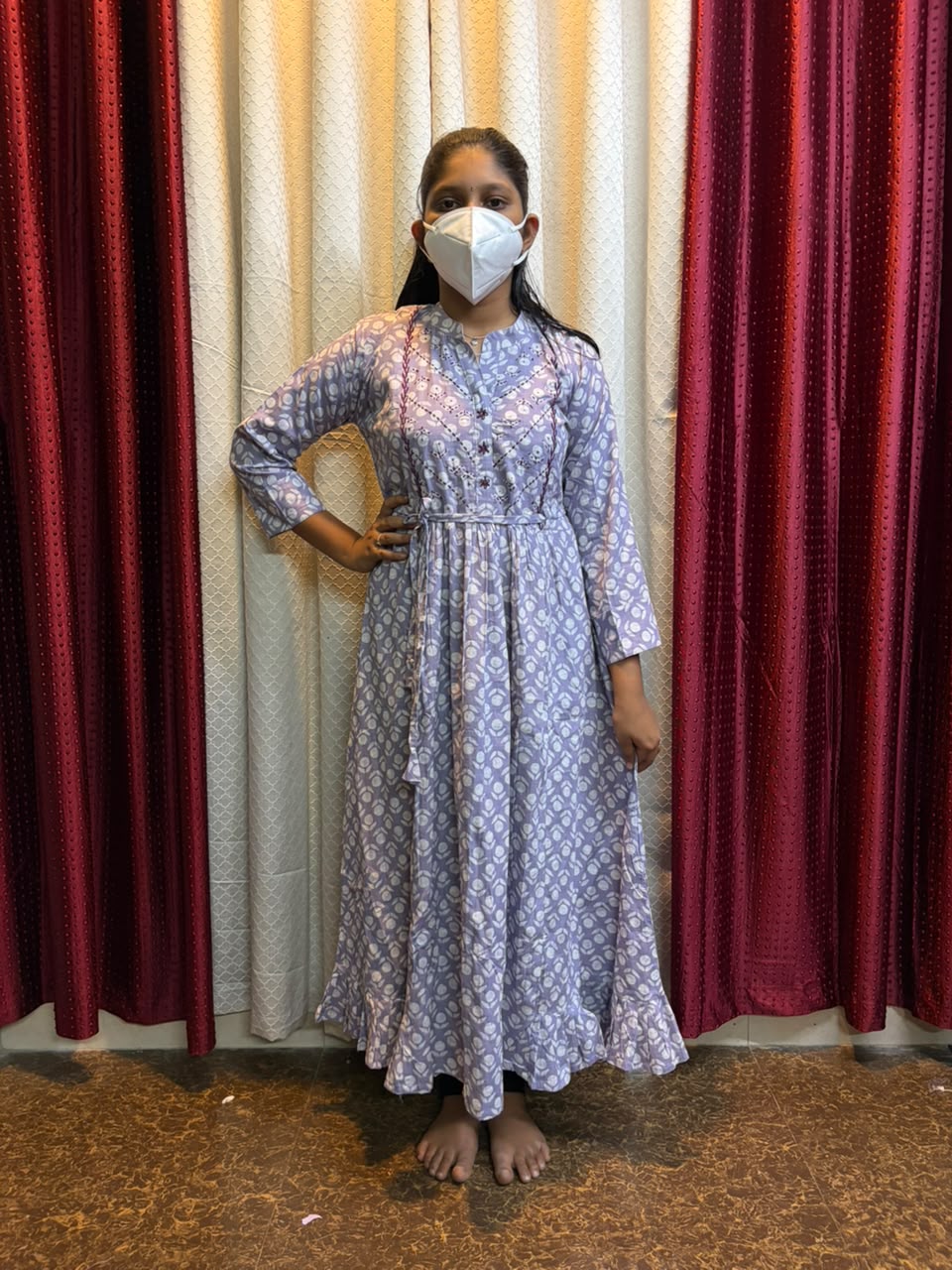FKS 018 Jessica Feeding Kurthi
