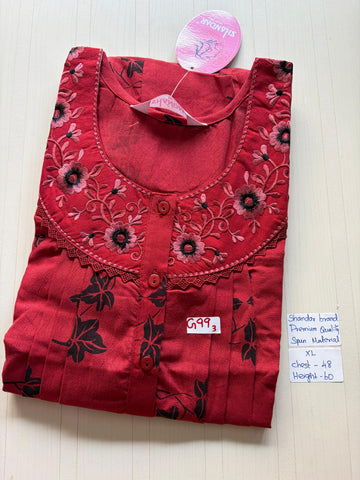 CSS 312 Height Shandar Spun nighty