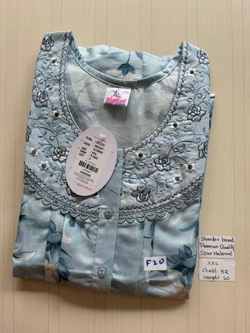 DSS 267 Height Shandar Spun nighty