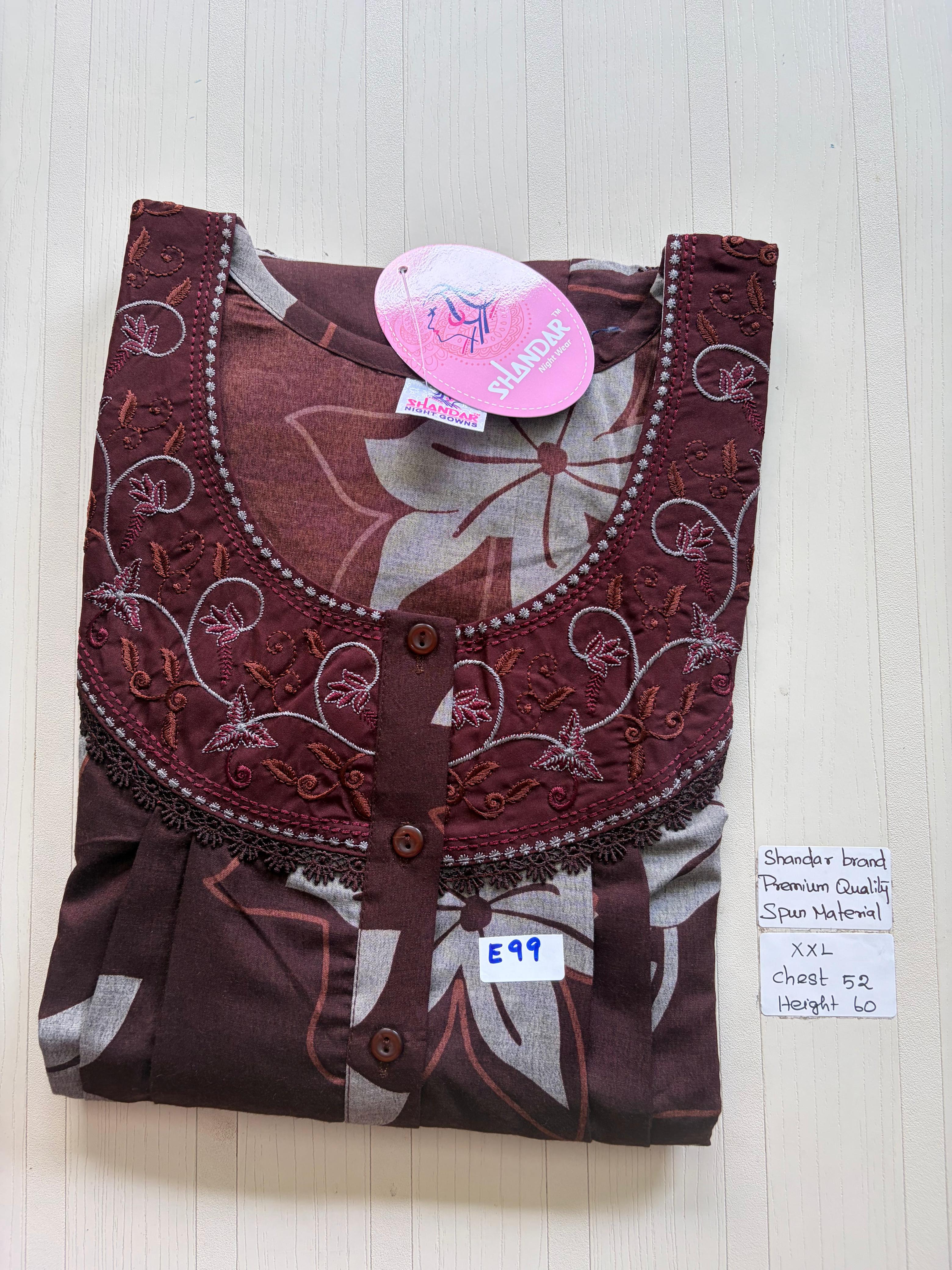 DSS 271 Height Shandar Spun nighty