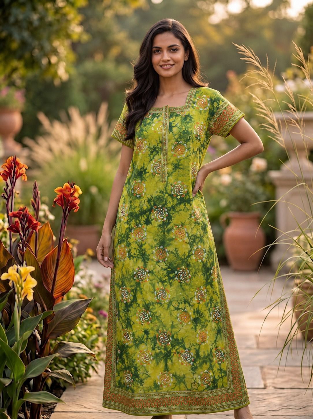 AASZ 146 Peacock Zip Nighty CPS