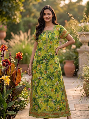 AASZ 146 Peacock Zip Nighty CPS