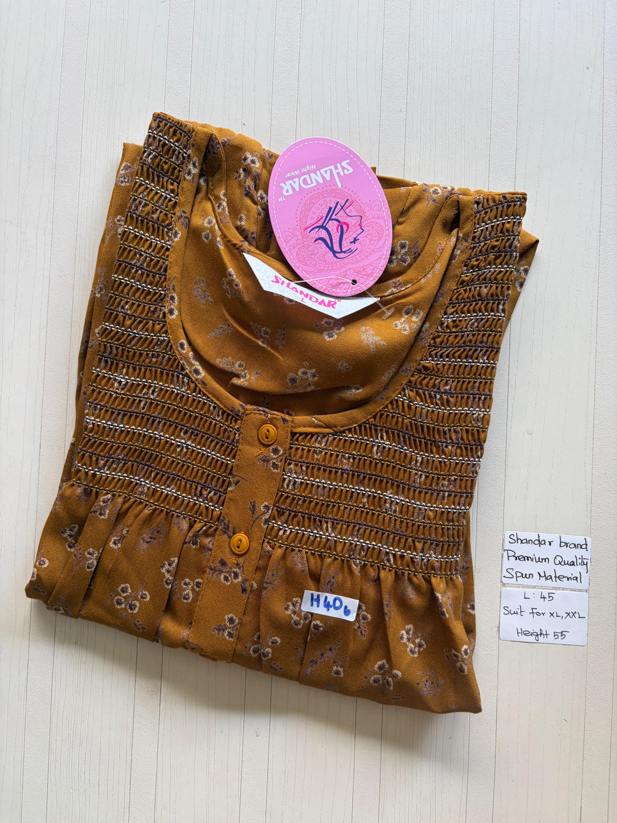 BSS 732 Shandar Spun nighty
