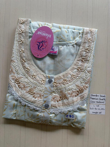 BSS 751 Shandar Spun Nighty
