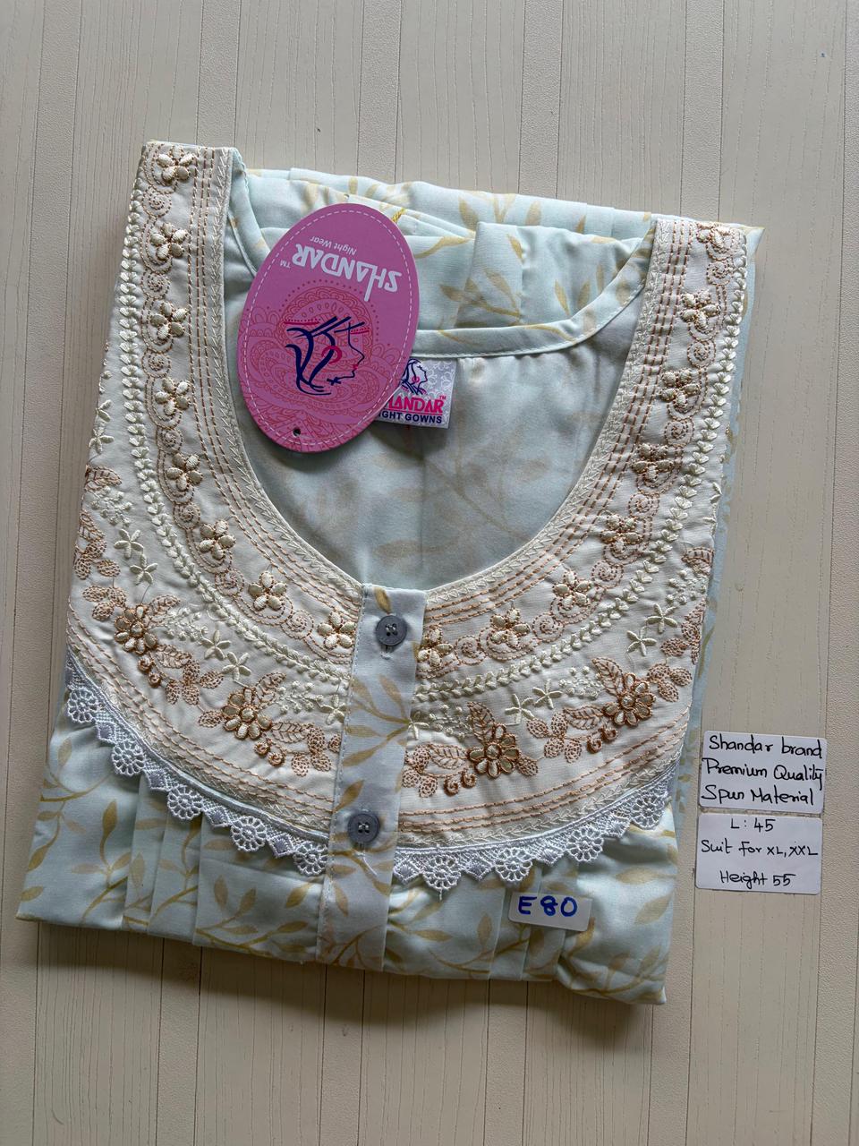 BSS 751 Shandar Spun Nighty