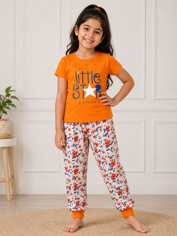 GKS025 GIRL KIDS SHORTS SET