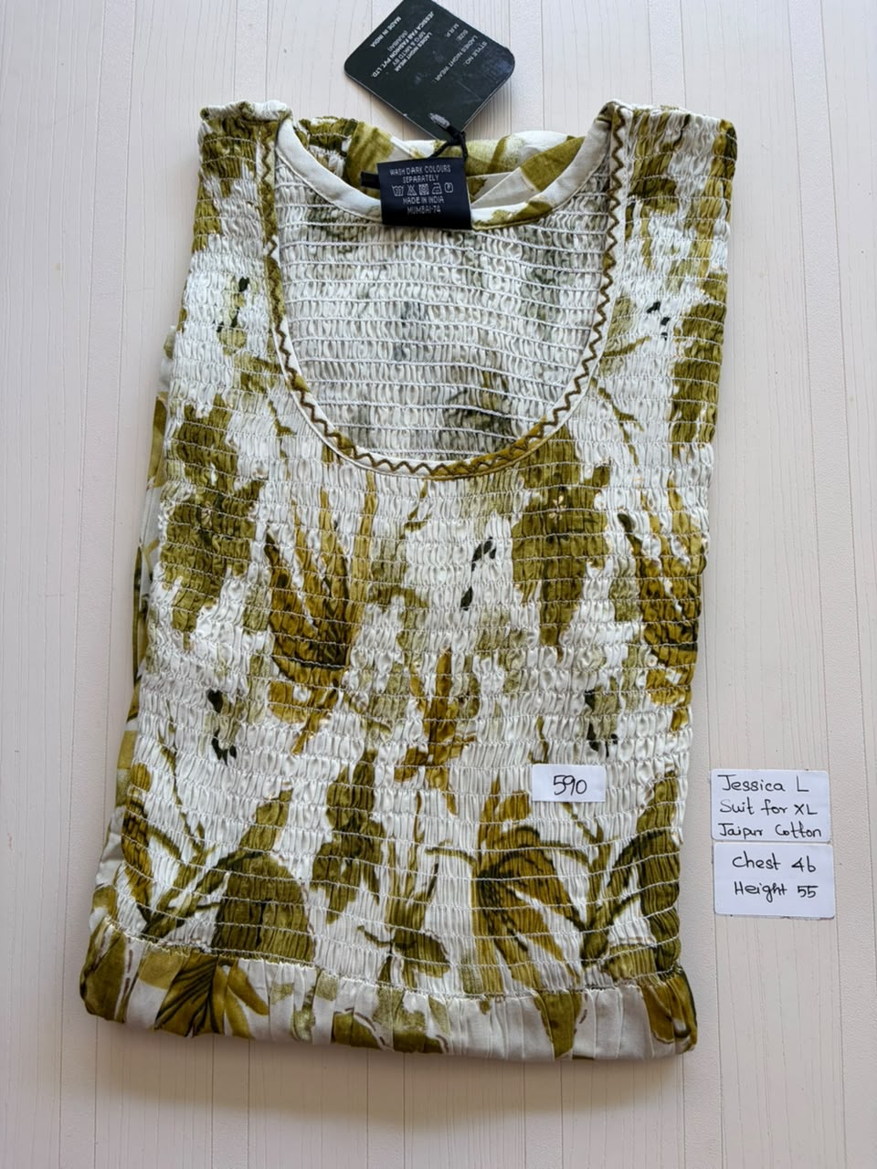BJS 1536 Jessica Smoking Frock JC Nighty 550