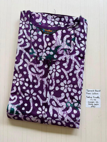 AASZ 209 Peacock Zip Nighty BP CPS