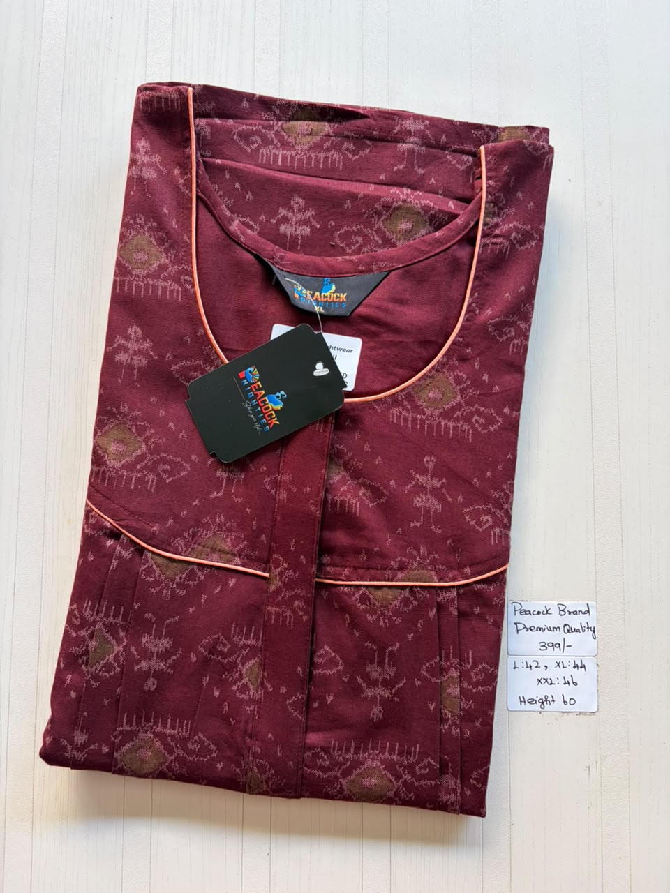 AAS5181 Height Peacock pleats Zip premium quality BP HP DD CPS