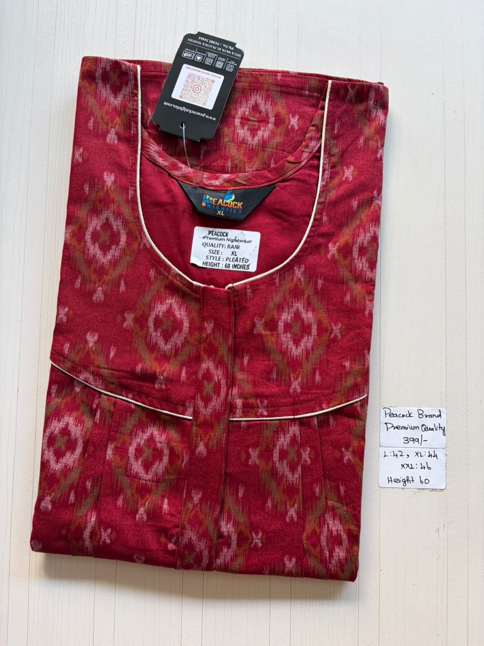 AAS5162 Height Peacock pleats Zip premium quality BP HP DD CPS