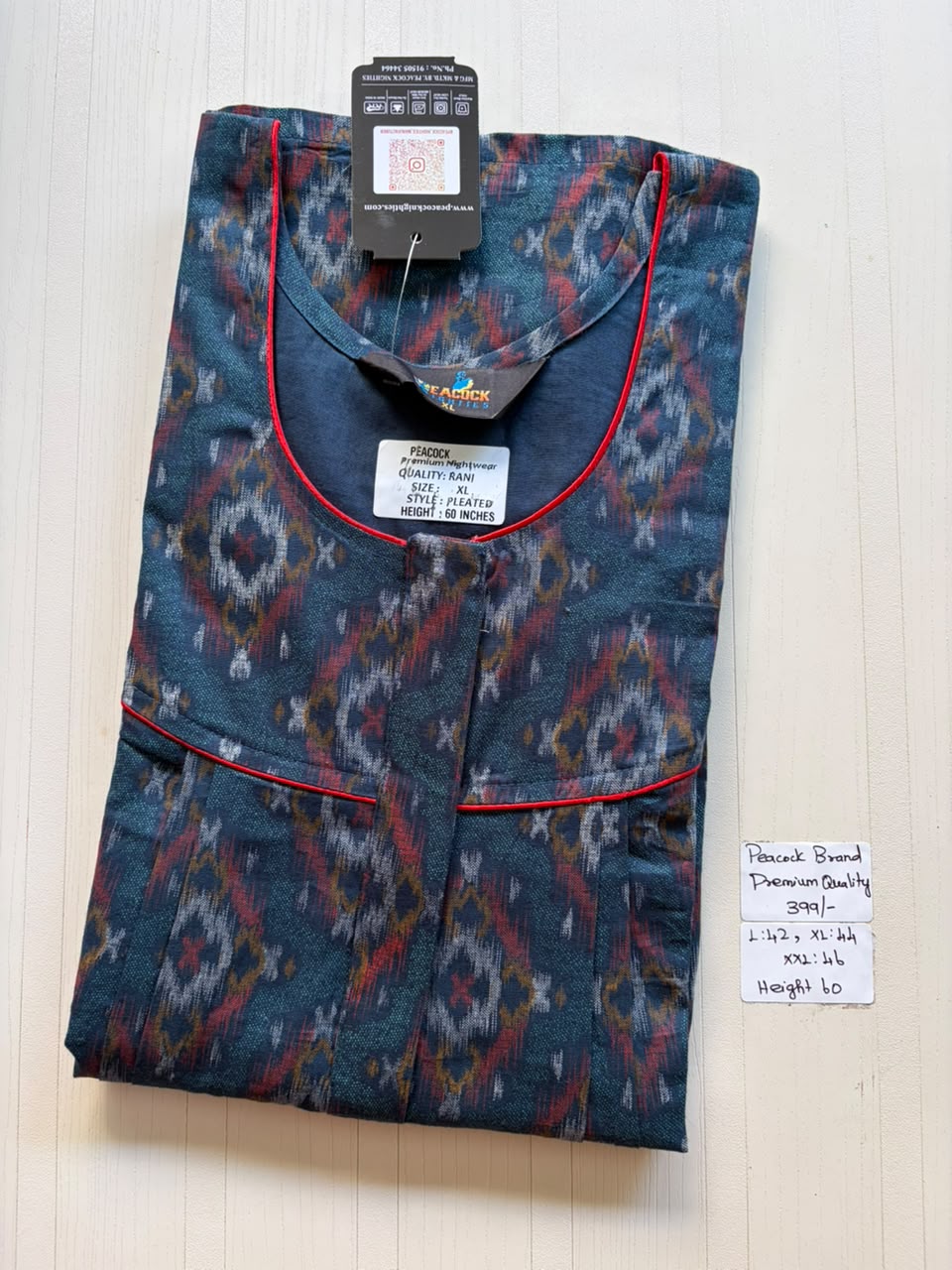 AAS5164 Height Peacock pleats Zip premium quality BP HP DD CPS