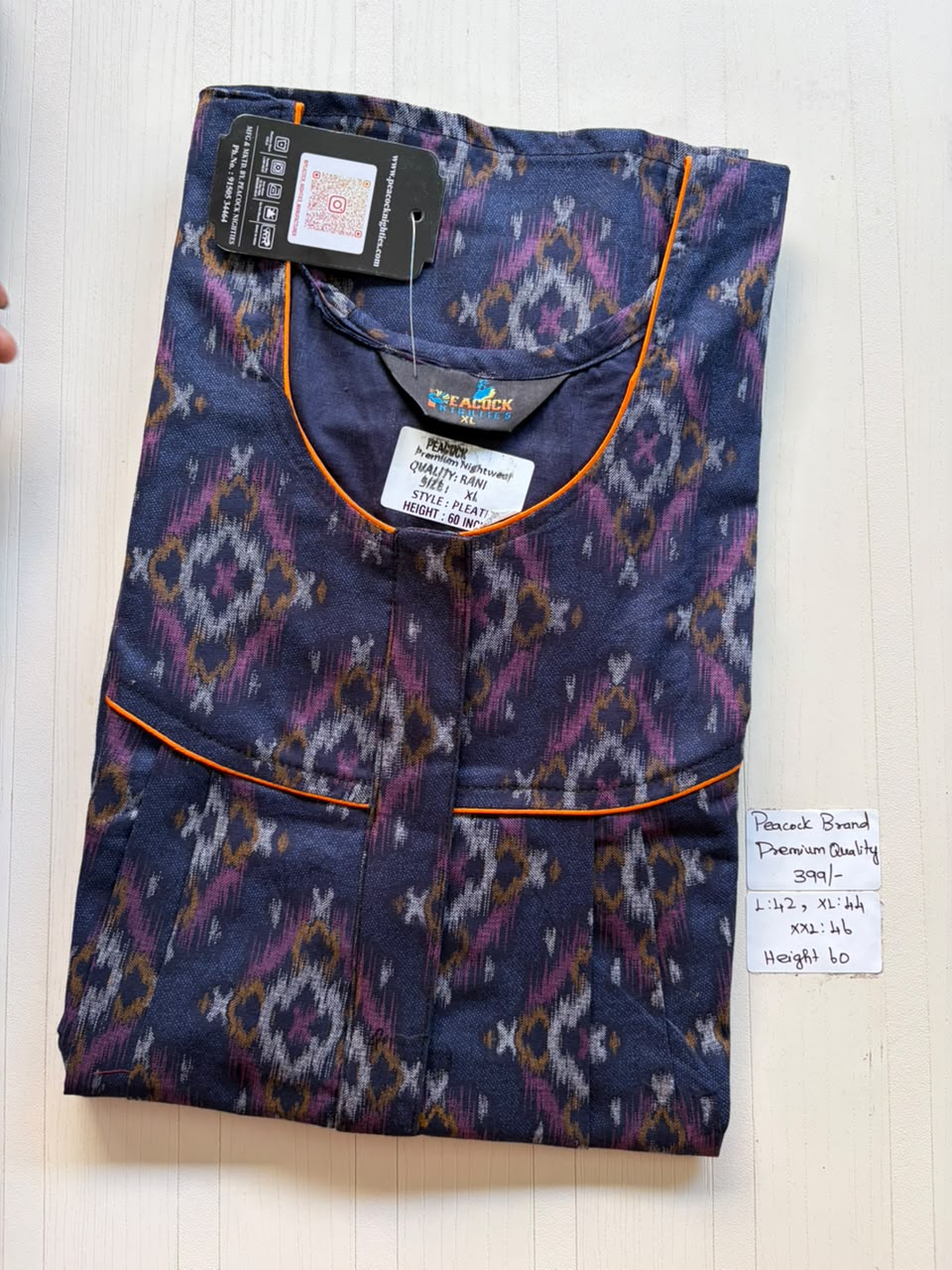AAS5163 Height Peacock pleats Zip premium quality BP HP DD CPS