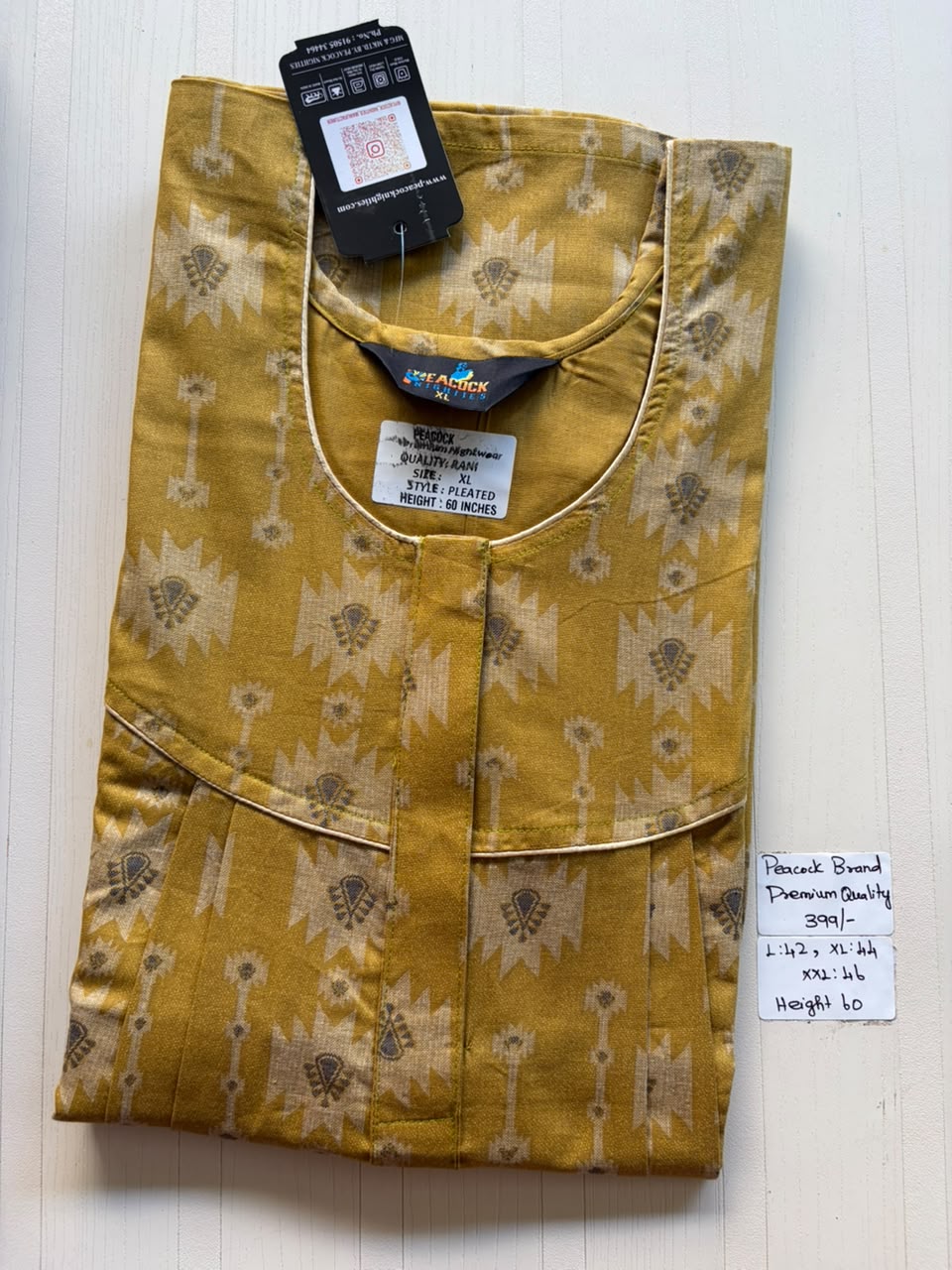 AAS5197 Height Peacock pleats Zip premium quality BP HP DD CPS