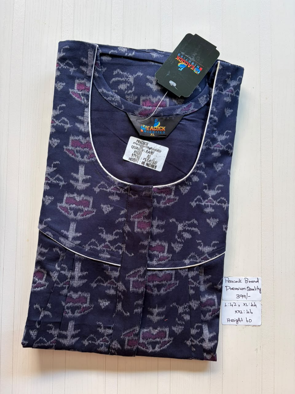 AAS5190 Height Peacock pleats Zip premium quality BP HP DD CPS