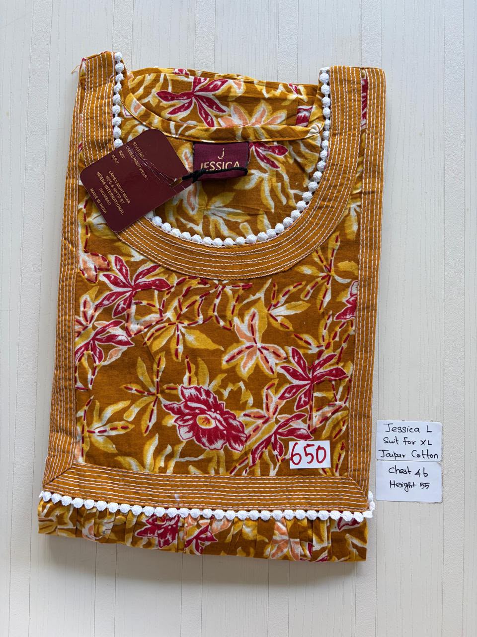 BJS 1654 Jessica VV AL JC Nighty 550