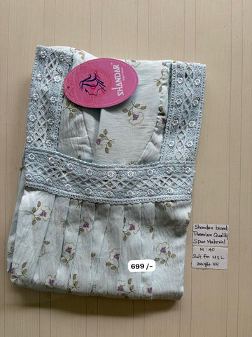 ASS 465 Shandar Spun nighty XX1
