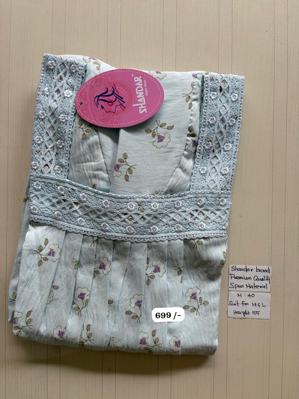 ASS 465 Shandar Spun nighty XX1