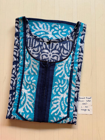 AASZ 376 Peacock Zip Nighty BP RR1 BPS