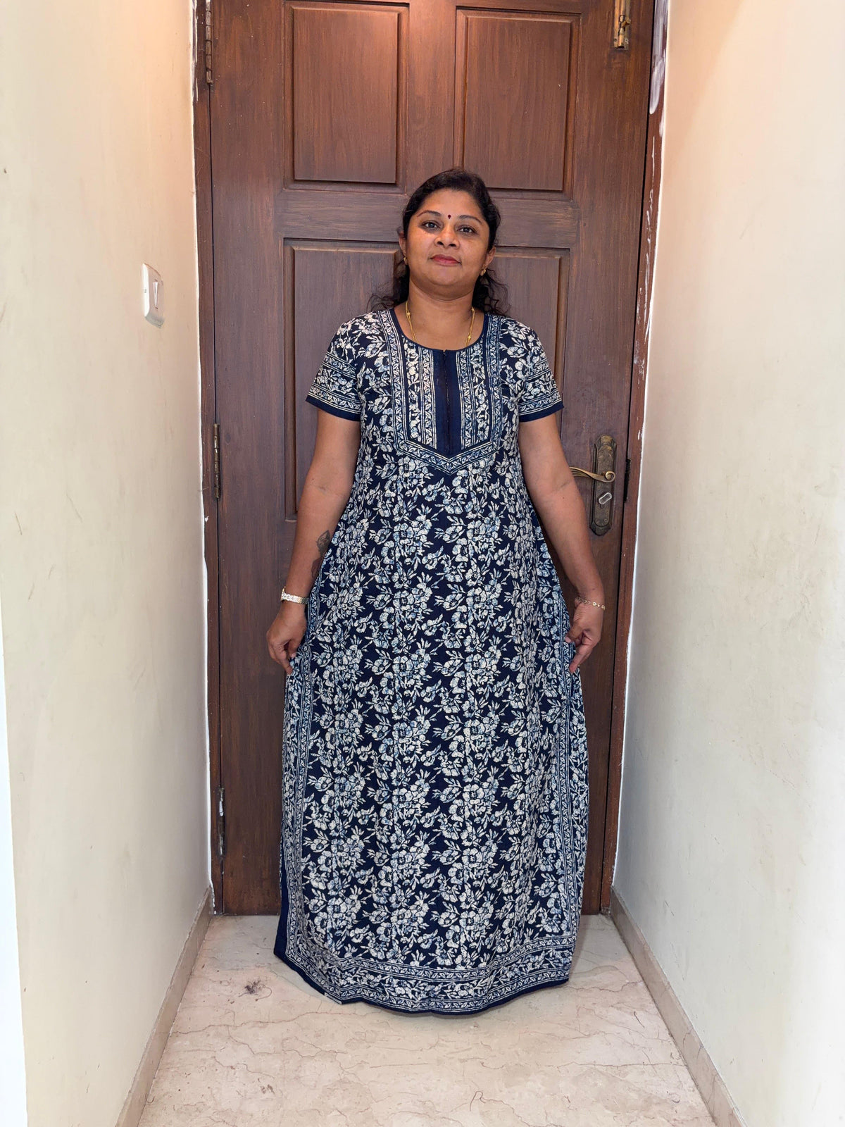 AASZ 382 Peacock Zip Nighty BP RR1 BPS