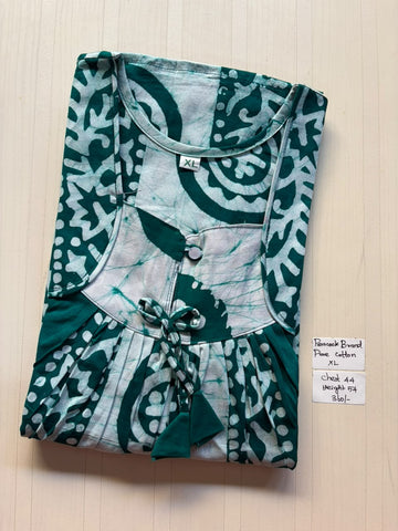 AASBP 352 Peacock Pleats Nighty BP CPS