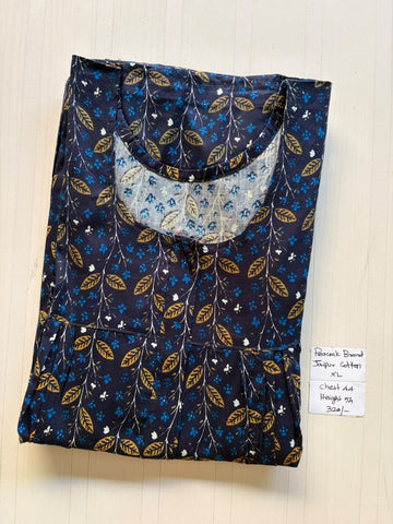 AASBP 402 Peacock Pleats Zip Nighty BP BPS CPS