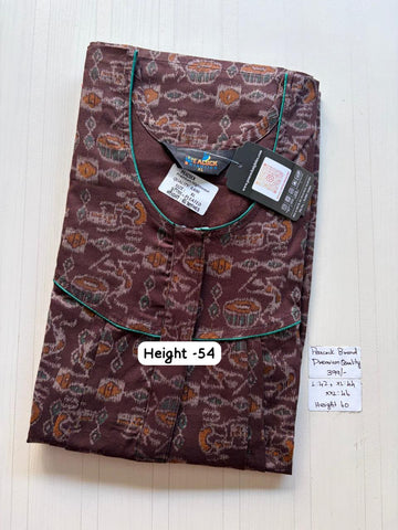 AAS5290 Peacock pleats Zip premium quality BP DD CPS DPS Height 54