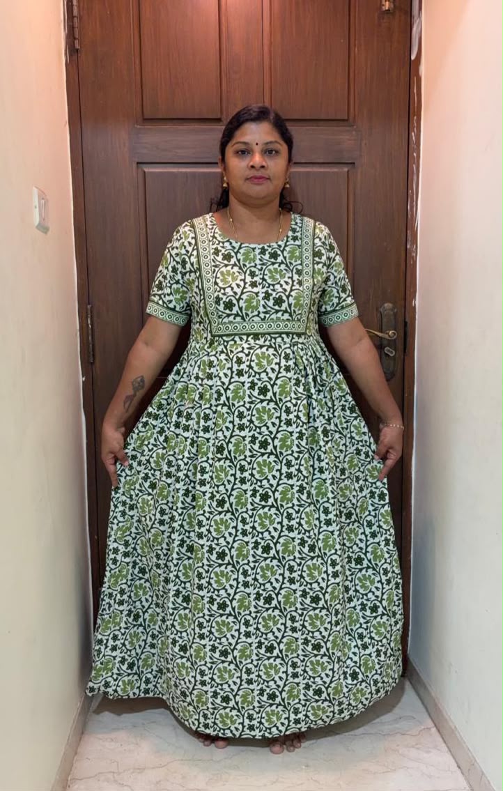 MFS 509 Height Peacock Maxi Frock YY1 YY2