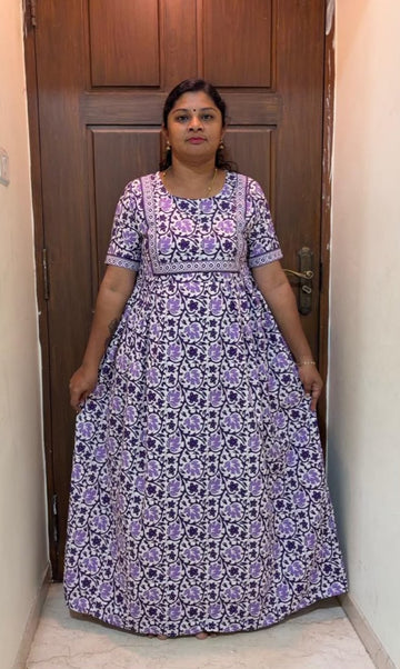 MFS 507 Height Peacock Maxi Frock YY1 YY2