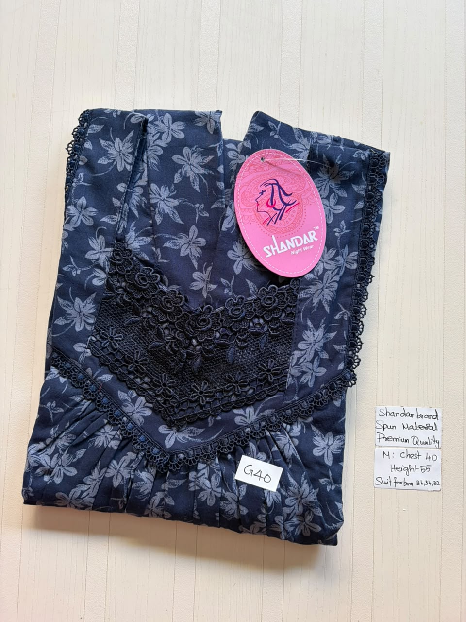 ASS 359 Shandar Spun nighty