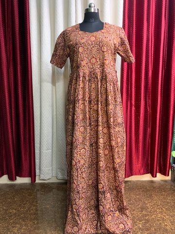 MFS157 Peacock Height maxi frock YY1 YY2