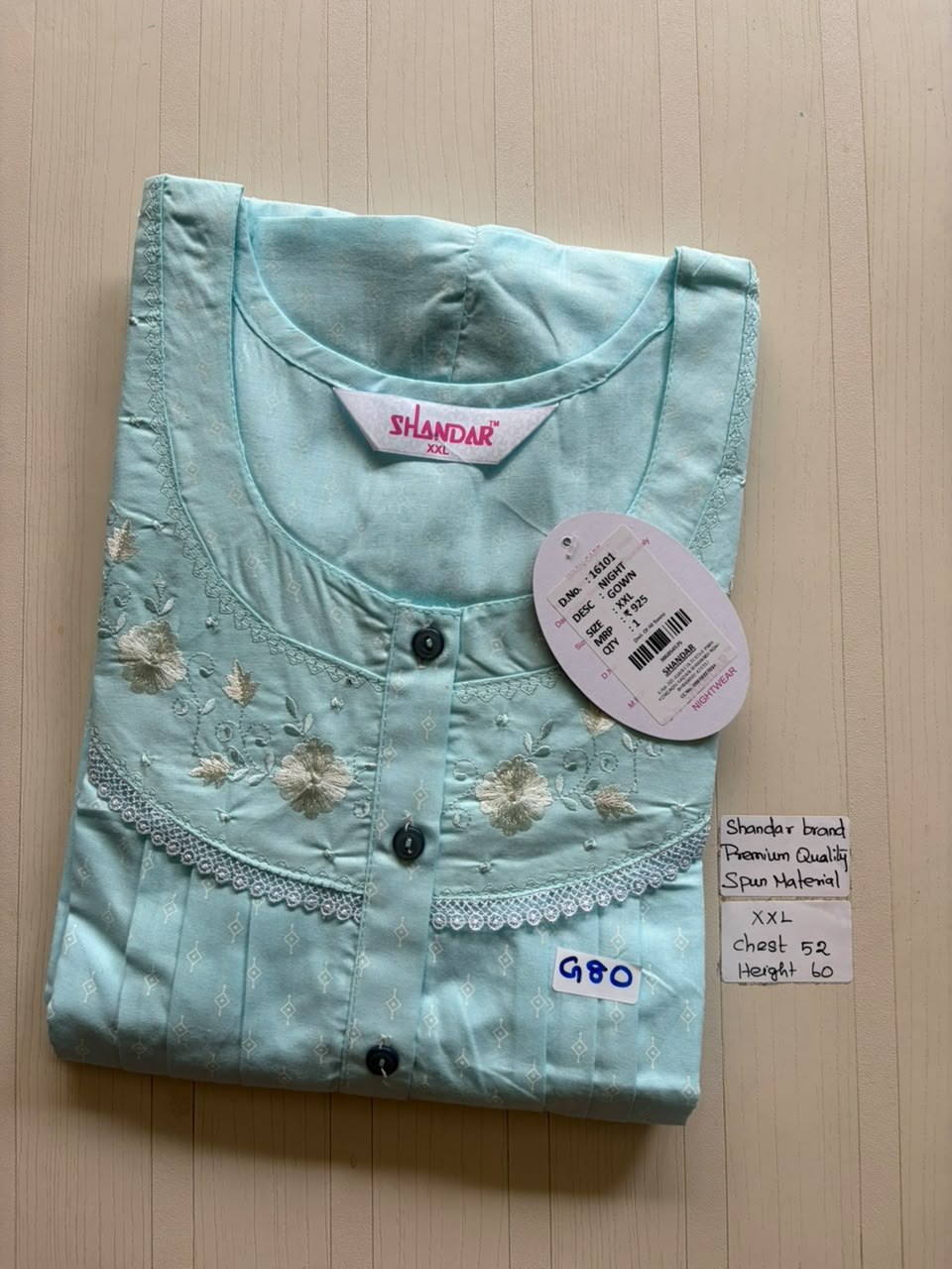 DSS203 Height Shandar Spun Nighty