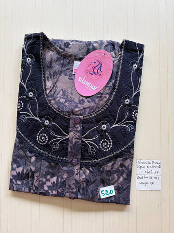 bss 416 Shandar Spun nighty