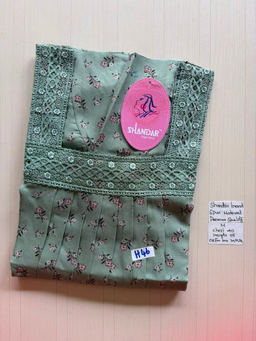 ASS 230 Shandar Spun nighty